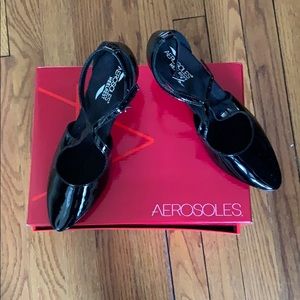 New Aerosoles black dress shoes 7 M